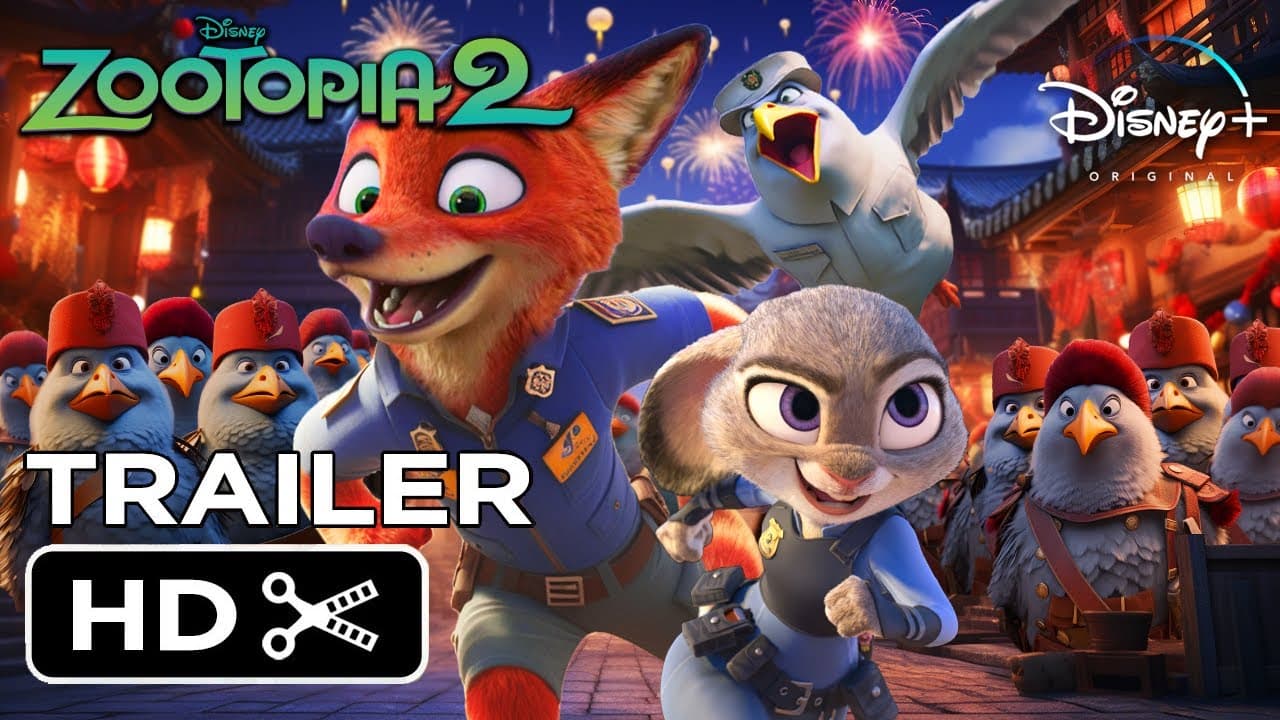 Cover Image for ZOOTOPIA 2 (2025) Official Trailer – Disney D23 Announcement Teaser